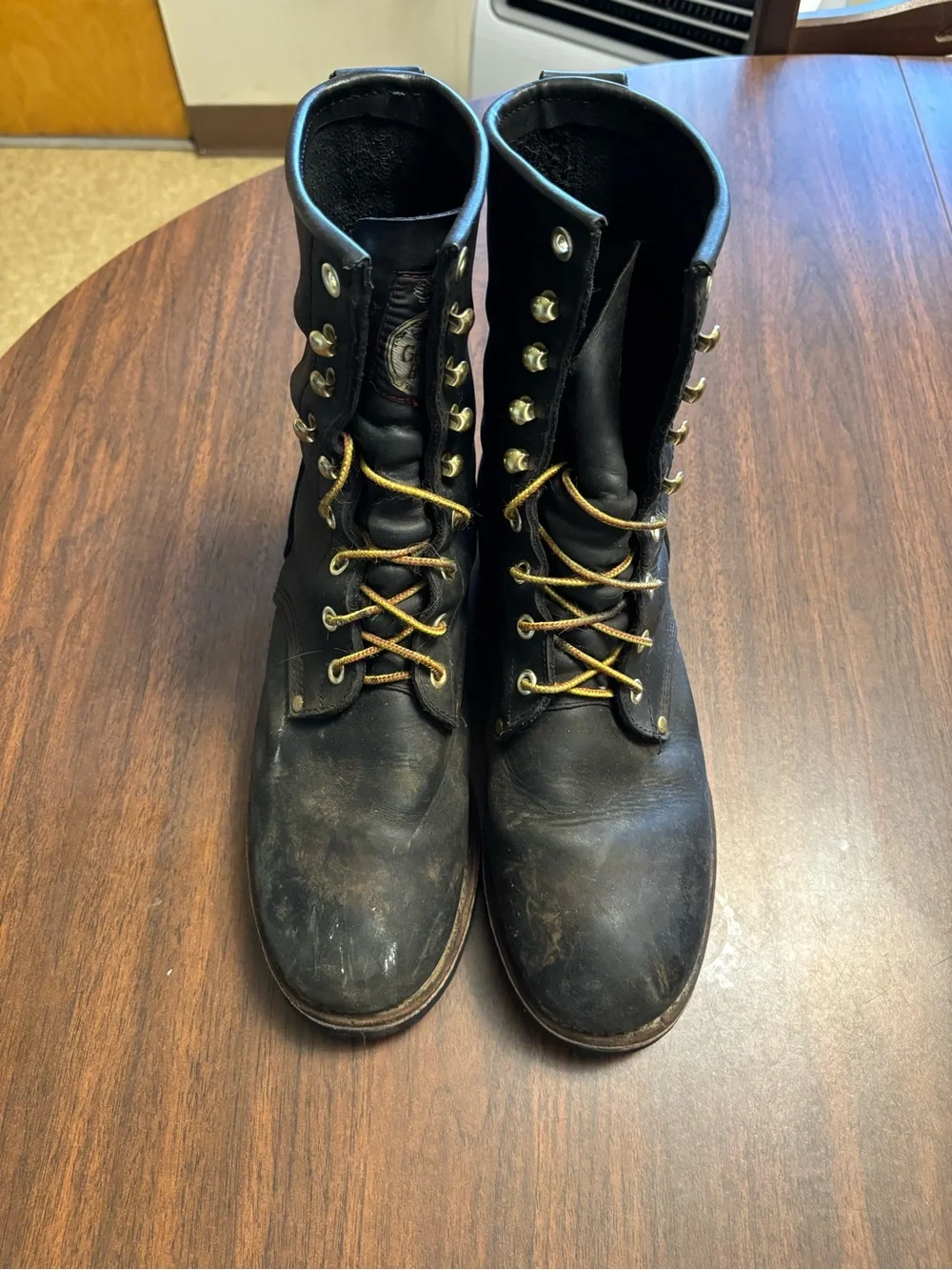 Georgia 8” Logger Work Boots - Size 12.5 Medium Width (D)